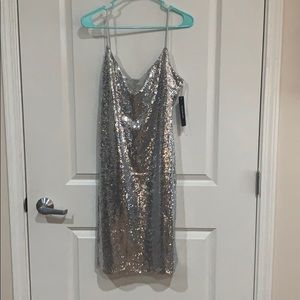 Bebe Sequin Dress